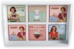 Δίσκος σερβιρίσματος PIN UP 40x28cm Inart 3-60-193-0002