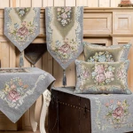 Μαξιλάρι 45x45cm στόφα-damasco grey Liolios Home 2038 PLS-TB2212
