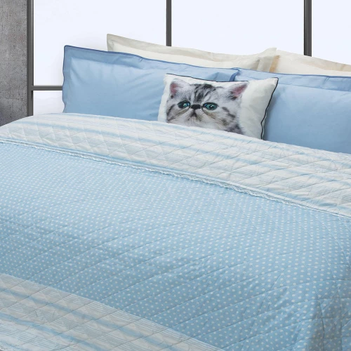 Κουβερλί υπέρδιπλο 220x240cm Das home happy micro 9305