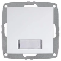 ΜΠΟΥΤΟΝ ΕΠΙΓΡΑΦΗΣ (Π+Μ)  ΛΕΥΚΟ - MONO ELECTRIC (500-001935129)