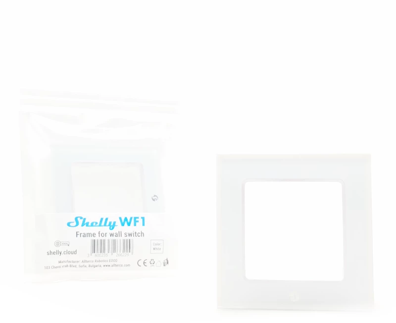 Πλαίσιο Μονό Shelly WF1.02 Μαύρο