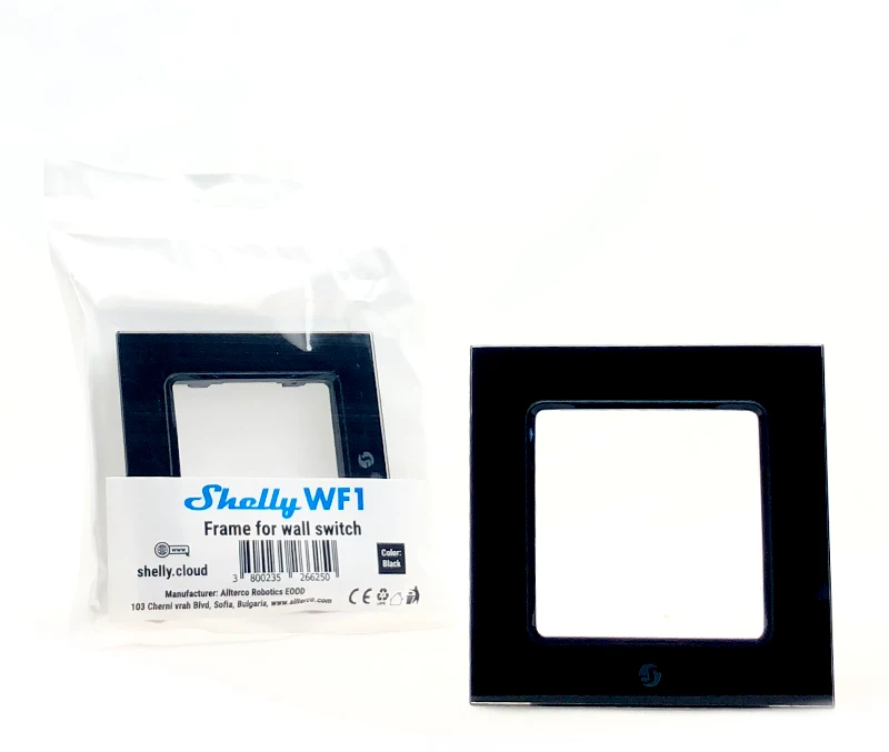 Πλαίσιο Μονό Shelly WF1.02 Μαύρο