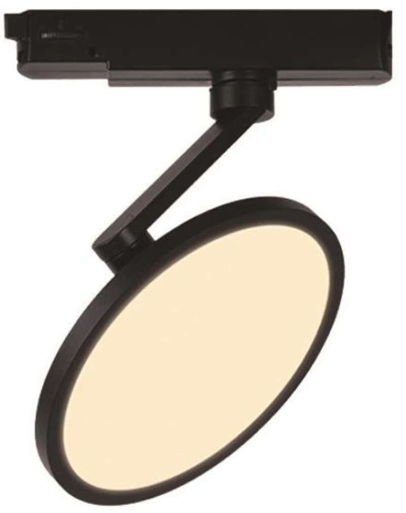 ΣΠΟΤ ΡΑΓΑΣ LED 18W 3000K 4 ΓΡΑΜΜΩΝ MY-080 ΜΑΥΡΟ PLUS - EUROLAMP (145-59407)