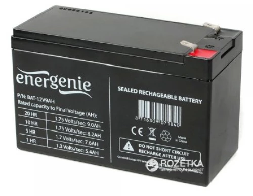 ΜΠΑΤΑΡΙΑ ΜΟΛΥΒΔΟΥ 12V 9 Ah GEMBIRD