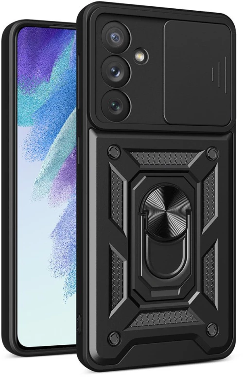 Hybrid Armor Camshield case θήκη για Samsung Galaxy A54 5G armored case with camera cover black*