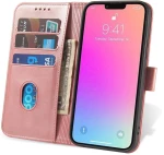 Magnet Case θήκη για Samsung Galaxy A54 5G Cover with Flip Wallet Stand Pink*