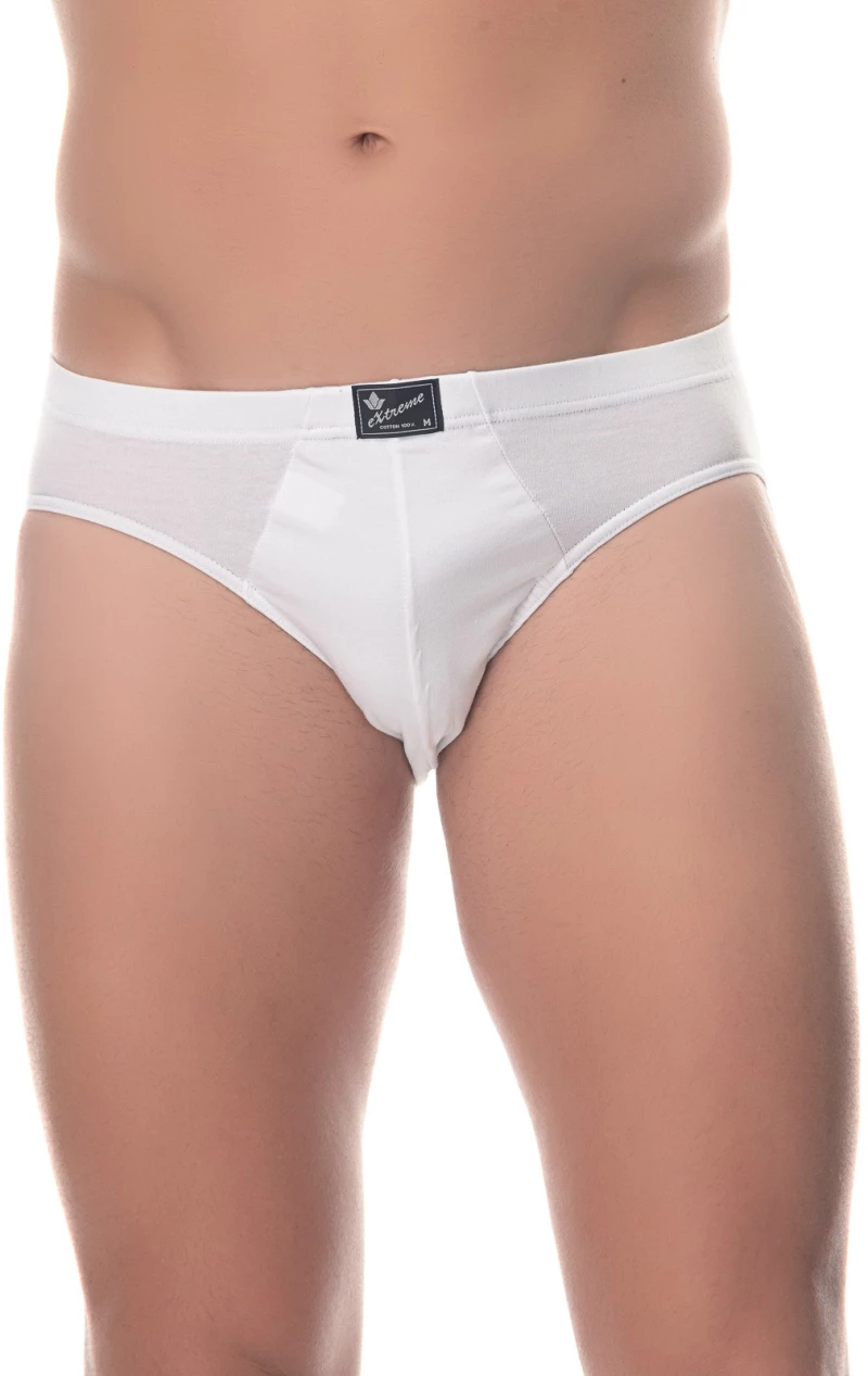 ΠΡΟΣΦΟΡΑ 4 ΑΝΔΡΙΚA ΣΛΙΠ LIDO UNDERWEAR - ΛΕΥΚΟ 100% BAMBAKI