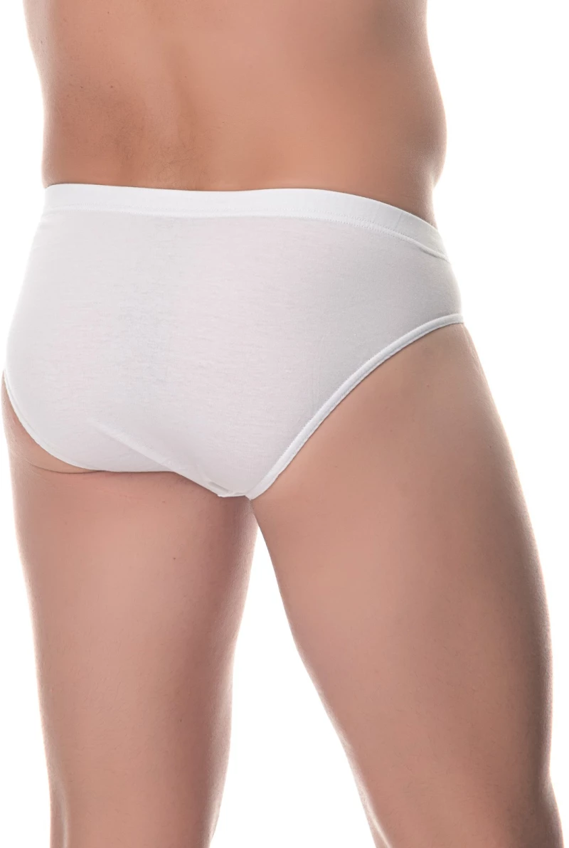 ΠΡΟΣΦΟΡΑ 4 ΑΝΔΡΙΚA ΣΛΙΠ LIDO UNDERWEAR - ΛΕΥΚΟ 100% BAMBAKI