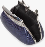 Τσάντα Βραδινή (620-3025-blue)