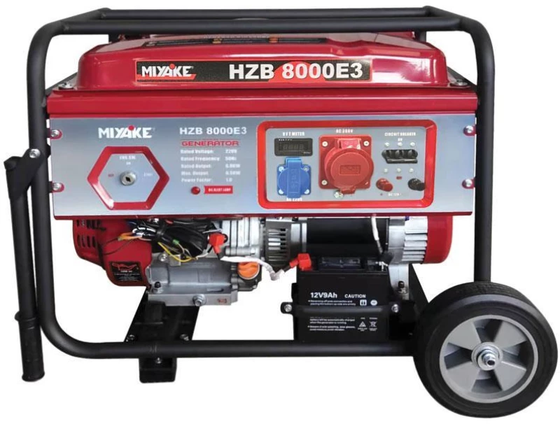 MIYAKE Γεννήτρια βενζίνης 16Hp 8 kVA HZB 8000 Ε3 (202.322)