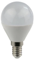 ΛΑΜΠΑ LED ΣΦΑΙΡΙΚΗ 5W Ε14 3000K 240V EUROLAMP (147-77313)