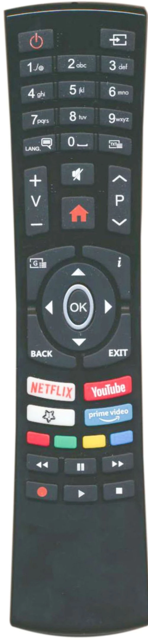ΤΗΛΕΧΕΙΡΙΣΤΗΡΙΟ UNIVERSAL ΓΙΑ TV F&U - T-1638