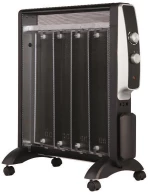 ΘΕΡΜΑΝΤΙΚΟ ΣΩΜΑ MICA ΜΑΥΡΟ 2000W - EUROLAMP (300-41610)