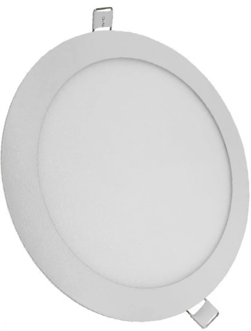 Πάνελ PL LED Οροφής Στρογγυλό Χωνευτό 20W 230v 1820lm Θερμό Λευκό 3000k GloboStar 60190