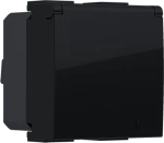MODYS ΠΡΙΖΑ ΣΟΥΚΟ ΚΑΠΑΚΙ ΜΑΥΡΗ ΜΑΤ 2 ΣΤ. 2P+E 16A 250VAC IP20 - ACA (10101312340)