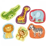 PUZZLE 2-3-4 ELEMENTS ANIMALS - ΖΩΑΚΙΑ DO300153