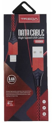 Καλώδιο Φόρτισης USB to Lightning 3.4A 1μ. CA-8222 Κωδ.44052