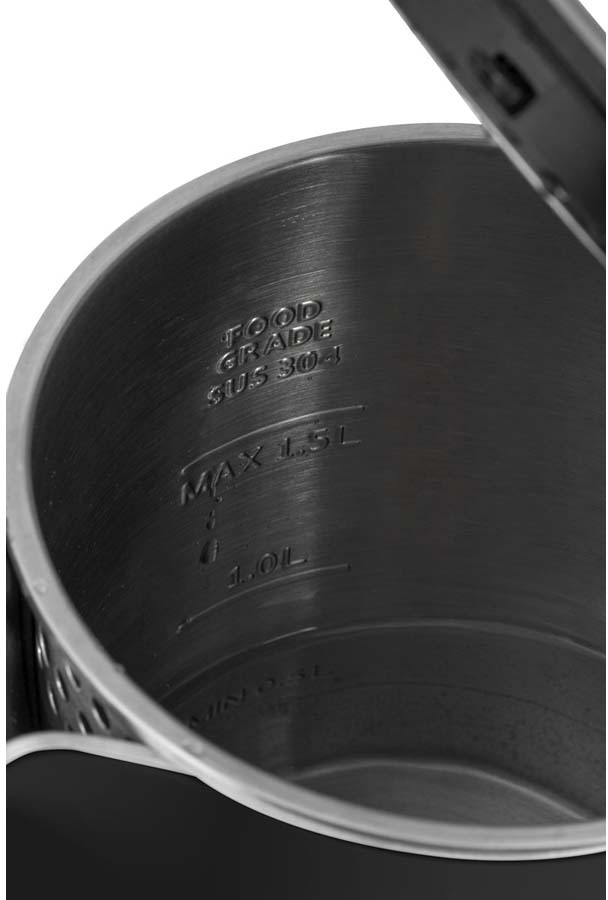 Concept RK3301 Salt & Pepper Ηλ. βραστήρας ανοξείδωτος 1,5L Μάυρο / Ξύλο