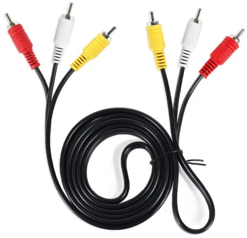 Καλώδιο 3x RCA Αρσενικό σε 3x RCA Αρσενικό (2.5m) (OEM)