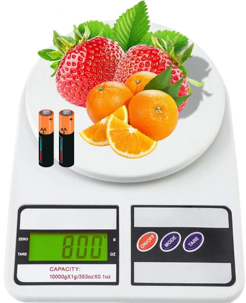 SF-400  Ψηφιακή Ζυγαριά Κουζίνας Ακριβείας 10kg (Λευκό) (OEM)