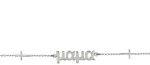 Βραχιόλι Μαμά Σε Ασήμι 925 Με δύο σταυρουδάκια / ABR-075L