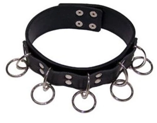 BDSM Δερμάτινος λαιμοδέτης