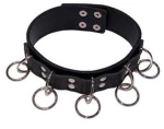 BDSM Δερμάτινος λαιμοδέτης