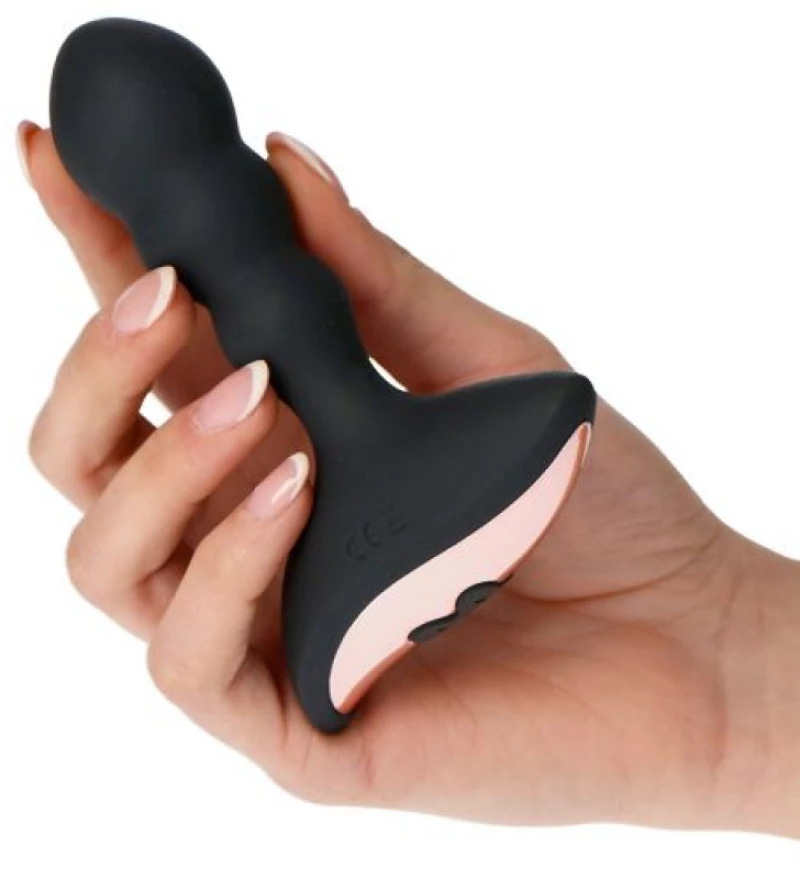 Behind ball anal vibrator