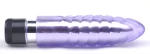 Multiple-Speed Purple Color Classic Vibrator with TPE Sleeve