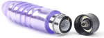 Multiple-Speed Purple Color Classic Vibrator with TPE Sleeve