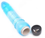 Blue Color Realistic Penis Vibrator ( TPE Material )
