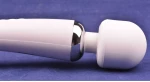 White Color 20-Mode Whisper Quiet Wand Massager (USB Recharging)