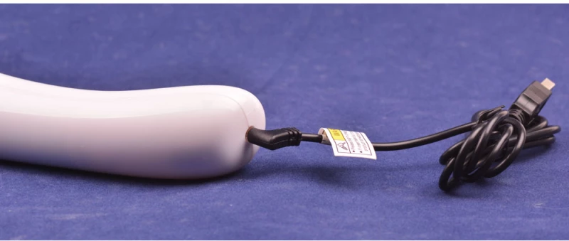 White Color 20-Mode Whisper Quiet Wand Massager (USB Recharging)