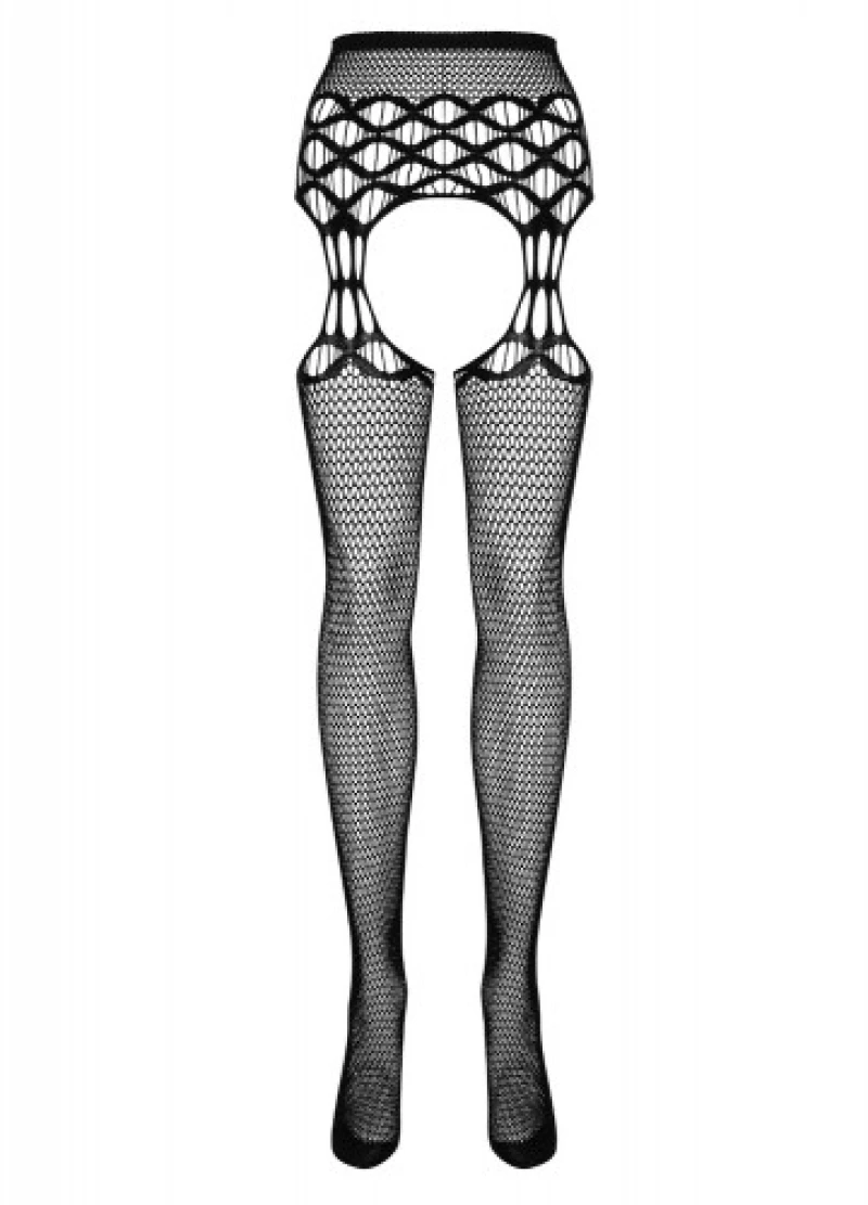 Plus Size Obsessive Strappy Garter Stocking