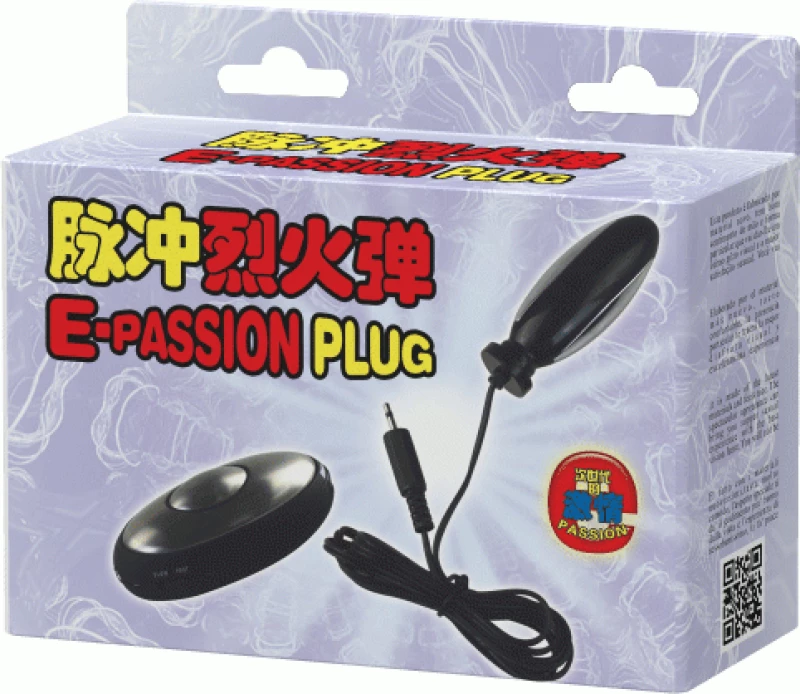 Electro-Passion Plug with vibration 7 cm