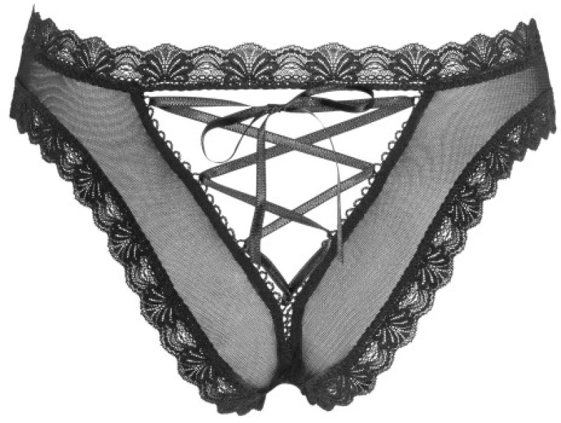 Cottelli Briefs with Lacing Buttocks
