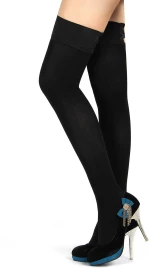 Black Bow Tie Stocking