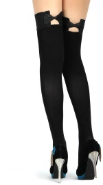 Black Bow Tie Stocking