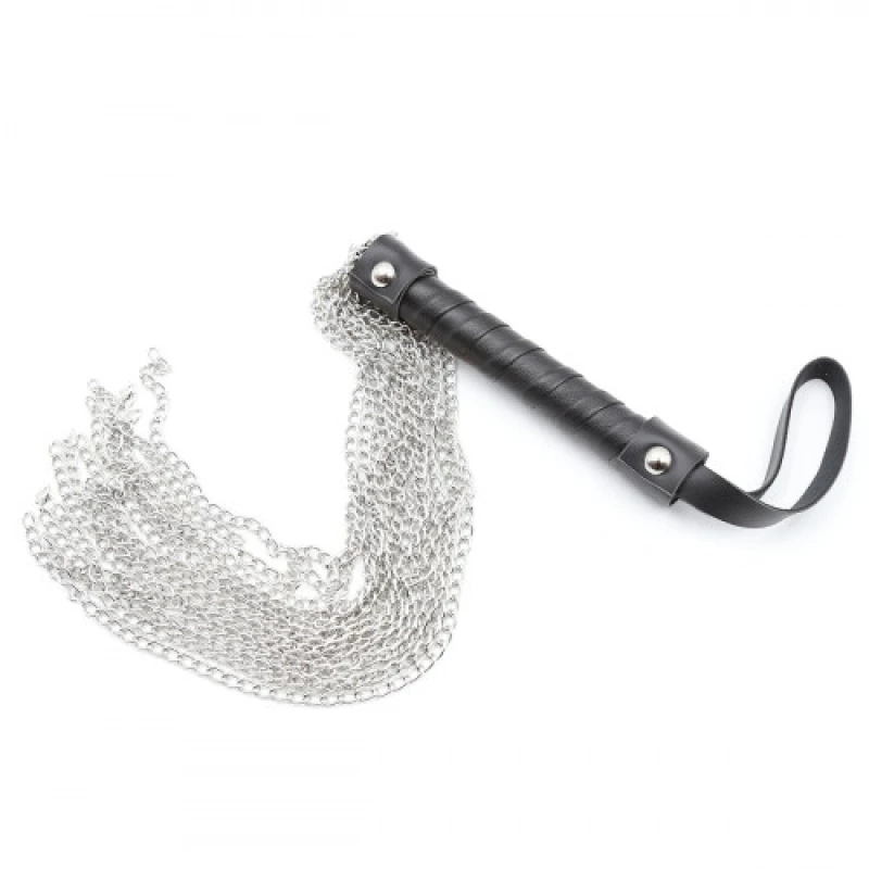 Φετιχιστικό Μαστίγιο με Αλυσίδες Naughty Toys 55cm