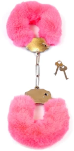 Furry Cuffs Pink
