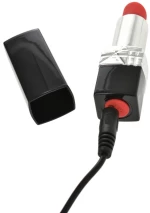 Vibrator Lipstick Tiffany Silver USB 10 Speed Guilty Toys
