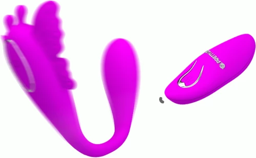 Pretty Love Chimera butterfly C-shaped R/C vibrator