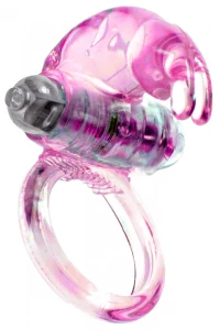 Rabbit Vibro CockRing Pink
