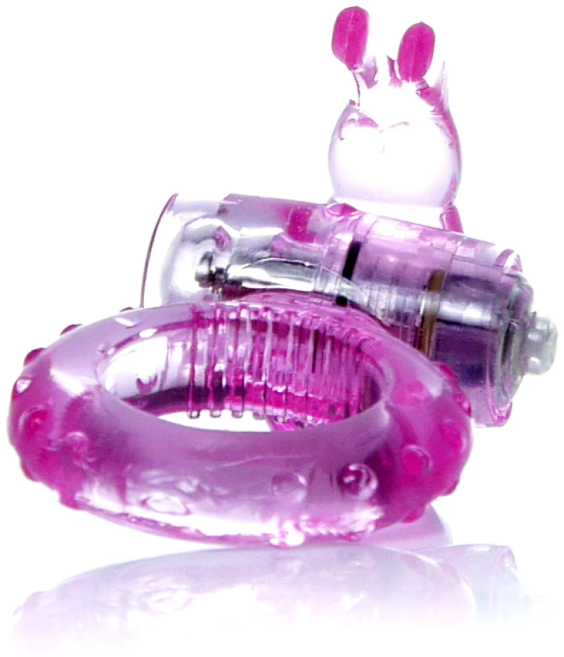 Rabbit Vibro CockRing Pink