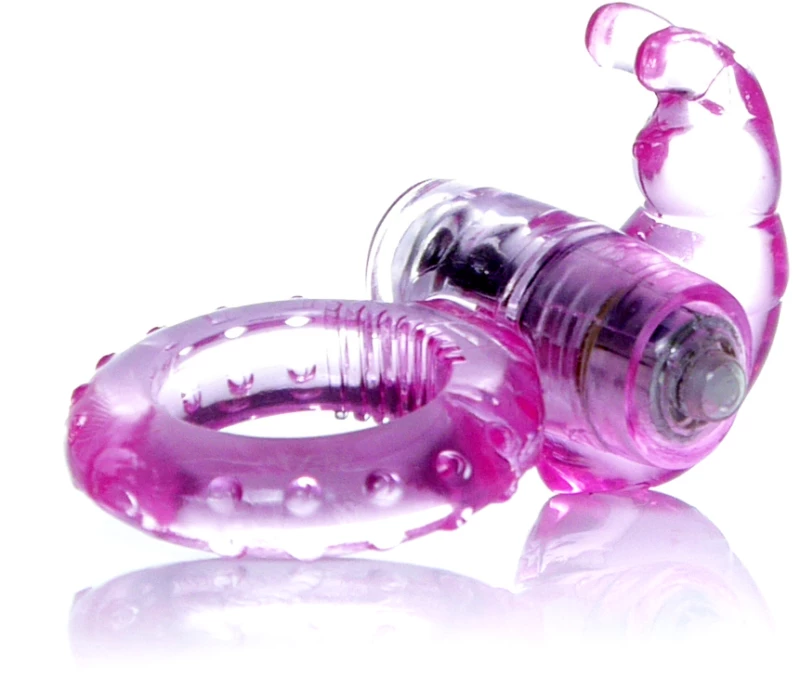Rabbit Vibro CockRing Pink
