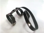 BDSM Δακτυλίδια για το πέος και τους όρχεις με  λουρί λαβής
