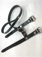BDSM Δακτυλίδια για το πέος και τους όρχεις με  λουρί λαβής