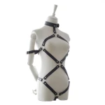 Naughty Toys Strappy Faux Leather Body Harness