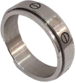 BD JEWELERY Δαχτυλιδι από ανοξειδωτο ατσαλι  HRK-2049