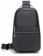 Lavor 712 Ανδρική Τσάντα στηθους σε μαυρο χρώμα